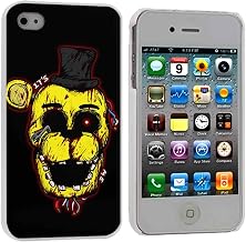 Bloody Golden Freddy Fnaf Case Cover Your iPhone 6 Case and iPhone 6S Case ( Black Hard Plastic )