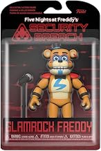 Five Nights at Freddy's Security Breach Funko 5 Inch Action Figure, Glam Rock Freddy / FIVE NIGHTS AT FREDDY'S : SECURITY BREACH 2020 FUNKO GLAMROCK FREDDY Overseas Game Horror App FNAF