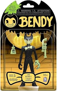 Bendy And The Dark Revival Dark Revival 5" GITD Action Figure-Ink Bendy
