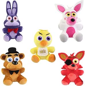 Funko Five Nights at Freddy's Series 1 Plush Collection, 6-inch (Set of 5)