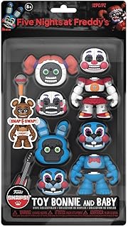 Funko Five Nights At Freddy's (FNAF) Snap: Toy Bon Bonnie & Baby 2Pk - Collectable Vinyl Figure - Gift Idea - Official Merchandise - Toys for Boys, Girls, Kids & Adults