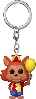 Pop! Keychain: Five Nights At Freddy's (FNAF) SB - Balloon Foxy Novelty Keyring - Collectable Mini Figure - Stocking Filler - Gift Idea - Video Games Fans