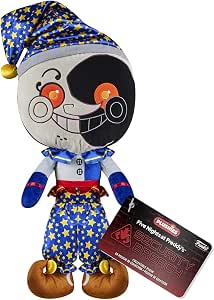 Funko Plush: Five Nights At Freddy's (FNAF) SB - Moon - (CL 7") - Collectable Soft Toy - Birthday Gift Idea - Official Merchandise - Stuffed and Girlfriends