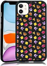 Cute Cartoon Bear and Foxy Phone Case Fit for iPhone 11, TPU Shockproof Protective iphone Case FNAF Five Nights Phone Cover Gift for Boy Girl Men Women