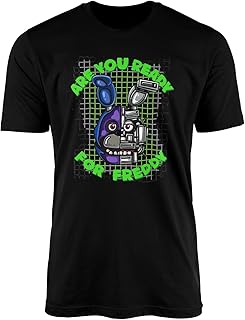 Freddy Bonnie T-Shirt Top Tee - Animatronic Movie Game Spring Night Security Guard Monitor Cameras Bear Present