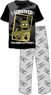 Men's Pajama Set - Sizes M (FNAF Design)