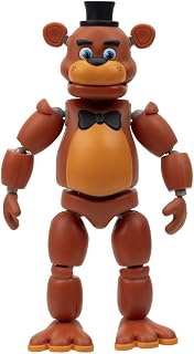 FIVE NIGHTS AT FREDDYS 6-Inch Endo-Series Collector Figure: Endo-1 with Classic & Withered Freddy Pieces - Articulated Figure with Classic and Withered Freddy Parts, Broen