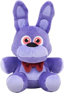 Five Nights At Freddy's Classic Bonnie Plush - 8-Inch Stuffie with Soft Material and Glow-In-The-Dark Eyes