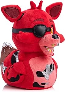 TUBBZ: FNAF - Foxy Pirate Animatronic Duck Plush Collectable Toy 20 cm