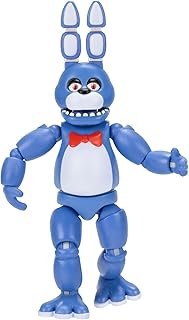 Five Nights at Freddys Classic Bonnie - 5-Inch Articulated Figure with Jumpscare Feature and Glow-In-The-Dark Eyes