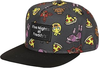 Five Nights at Freddy’s Characters & Pizza All-Over Print Traditional Adjustable Hat