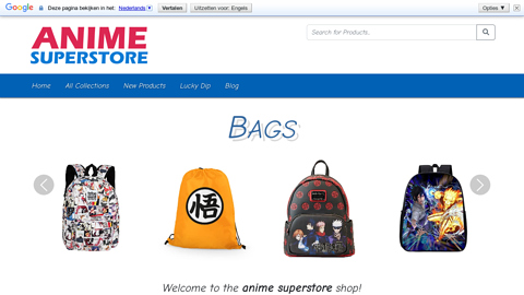 anime superstore